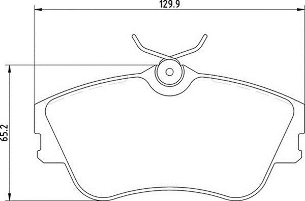 MAGNETI MARELLI Piduriklotsi komplekt,ketaspidur 363710205072